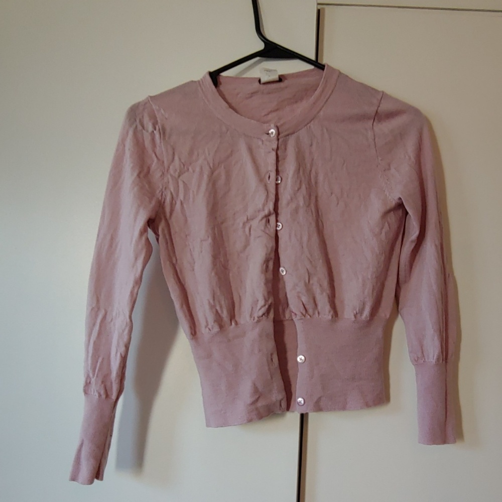 💕 3 for 15! cropped merino wool cardigan